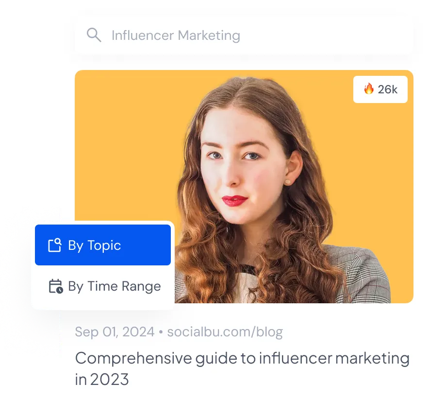 Sociable Suite — curate feature