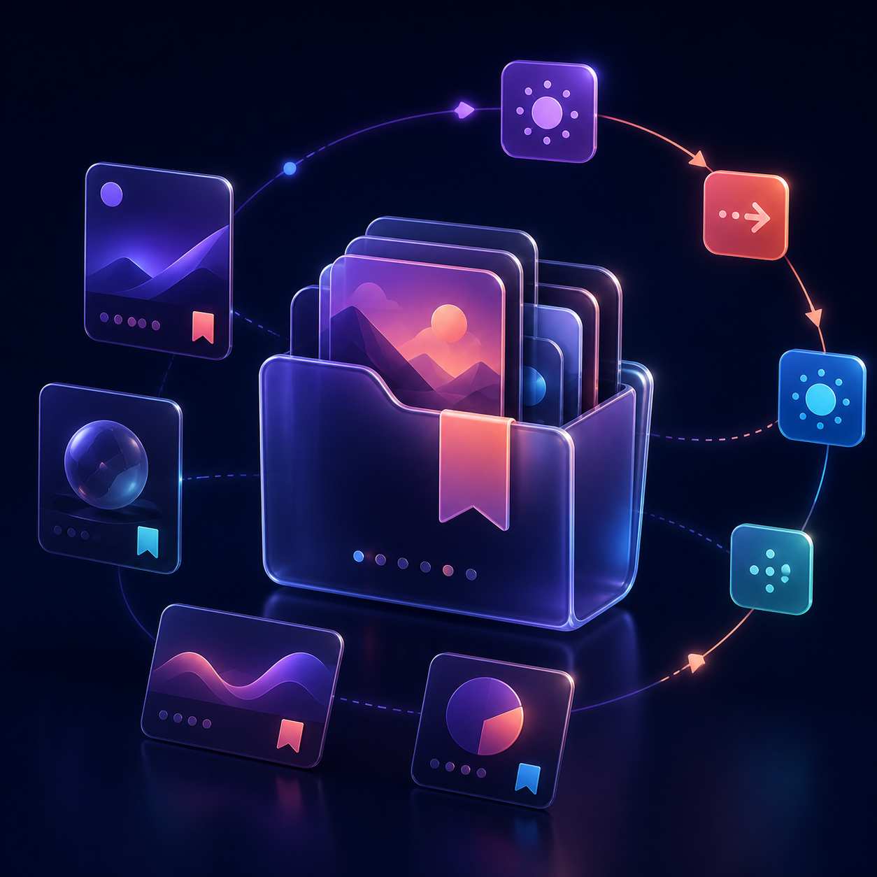 Save and share discovered content