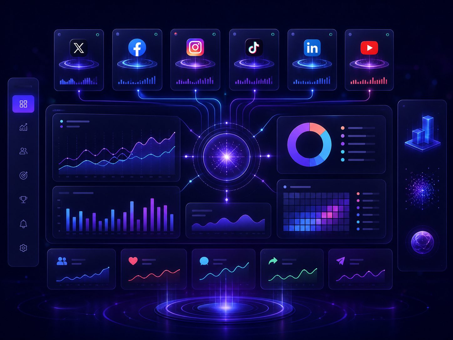 Sociable Suite — Insights dashboard