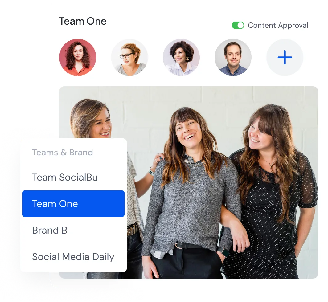 team collaboration for social media