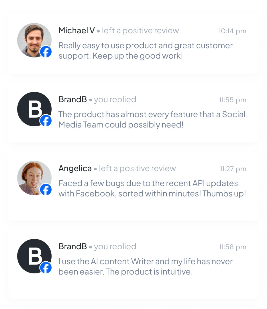 respond to your reviews